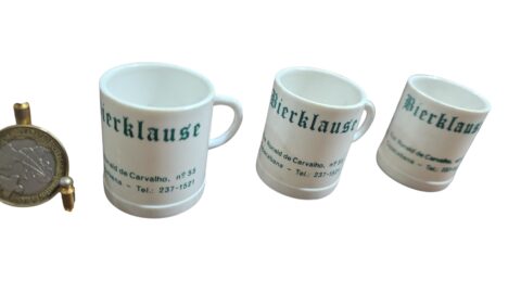 Trio de canequinhas em melamina