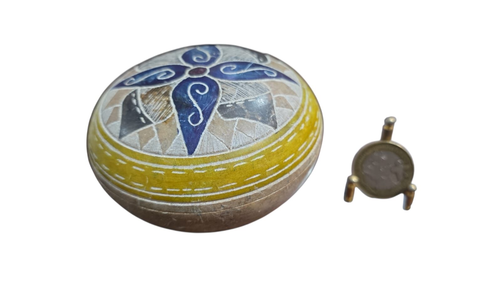 Potiche de pedra artesanal