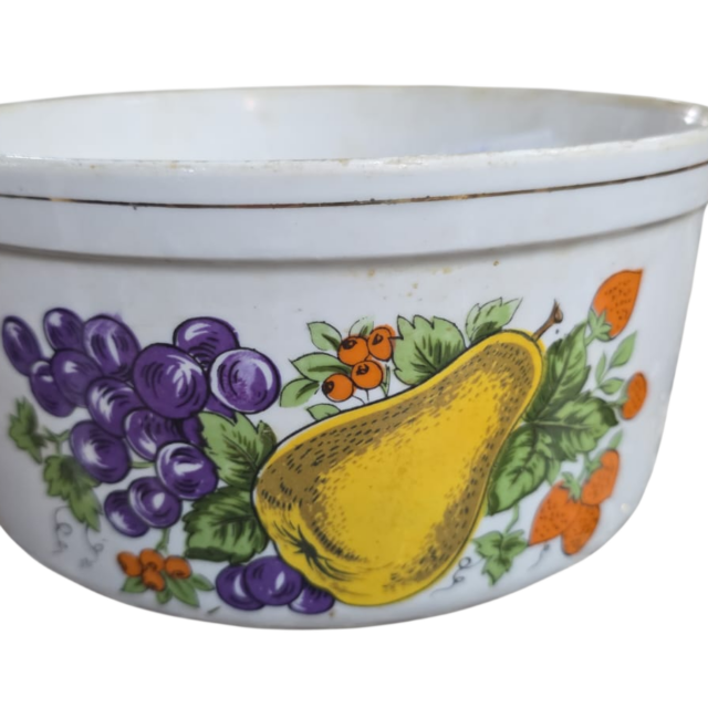 Enorme bacia de porcelana Santa Rosa
