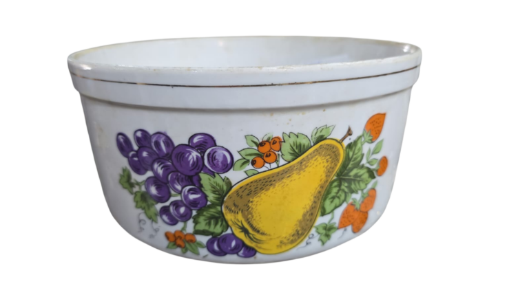 Enorme bacia de porcelana Santa Rosa