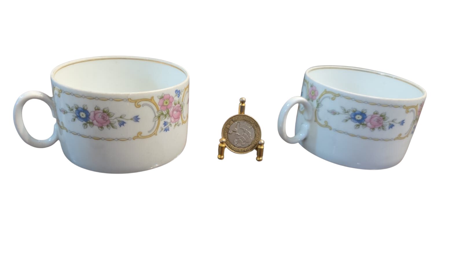 Xícaras de chá porcelana Renner