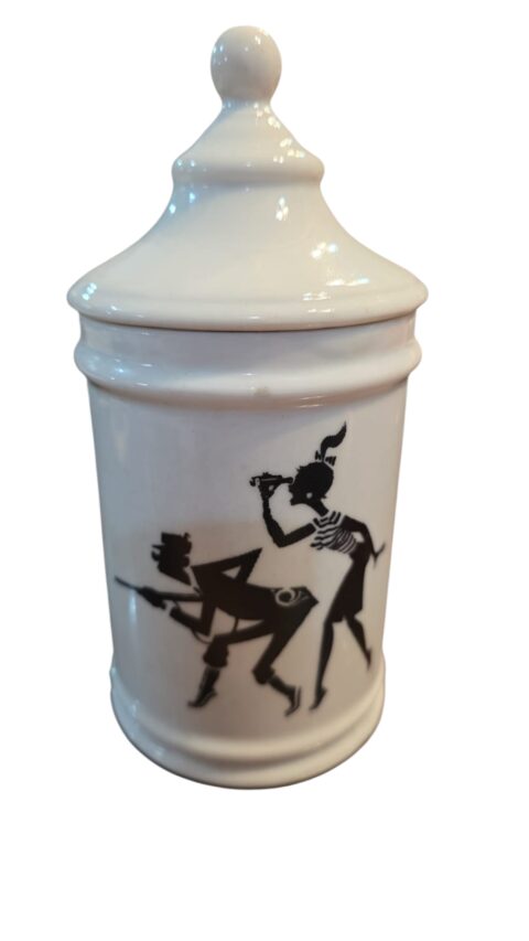 Antigo pote porcelana Mauá