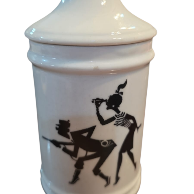 Antigo pote porcelana Mauá