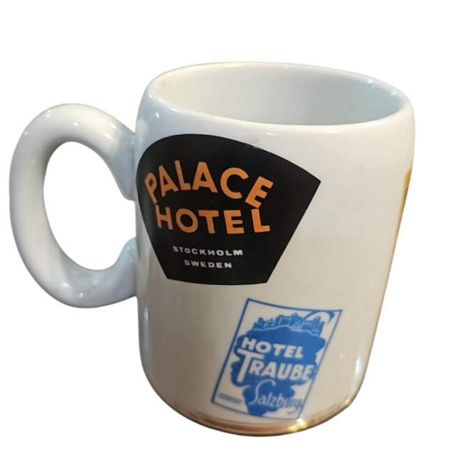 Rara caneca porcelana Saler