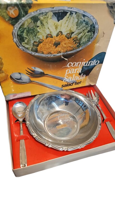 Conjunto inox para salada Tramontina