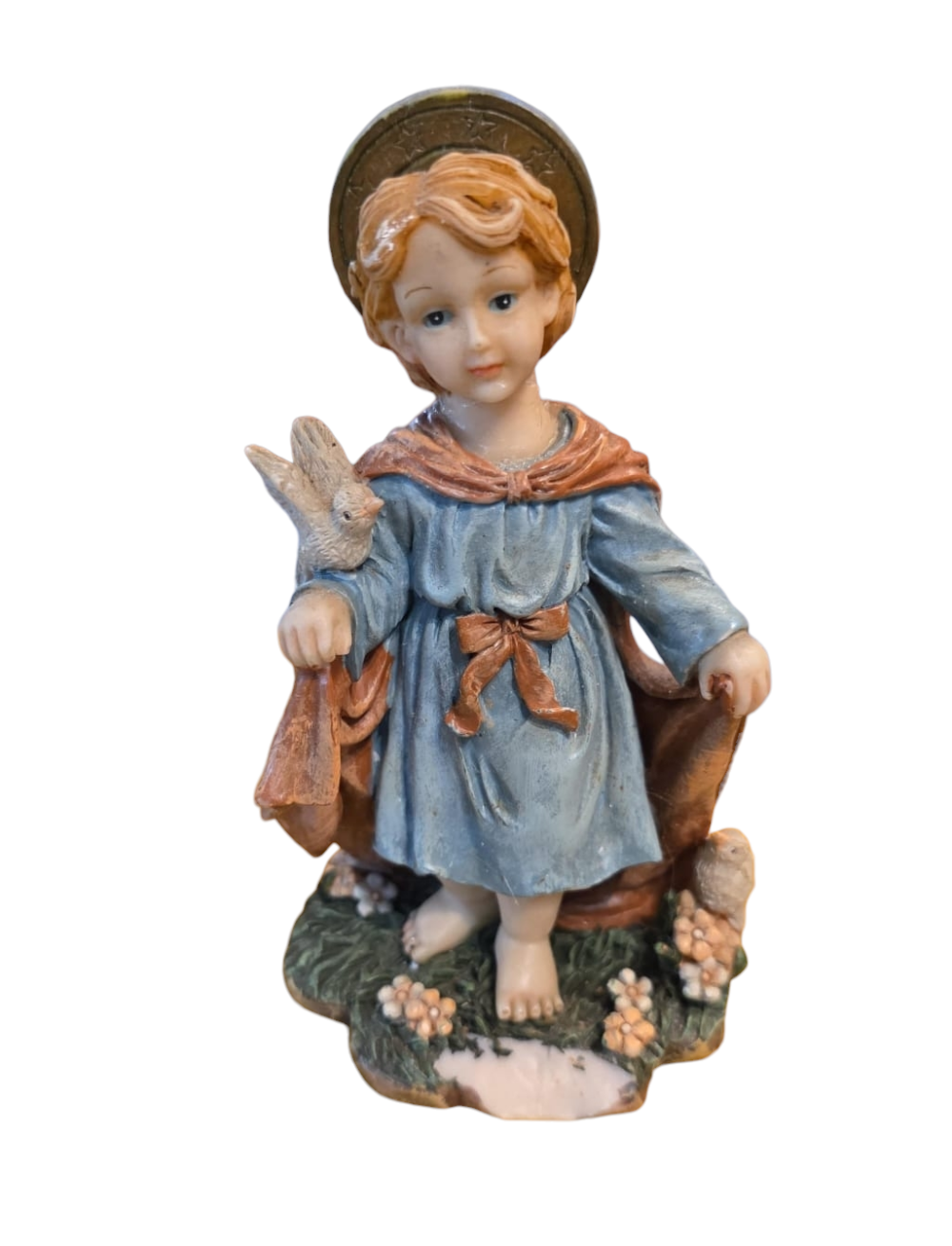 Item sacro confeccionado em resina