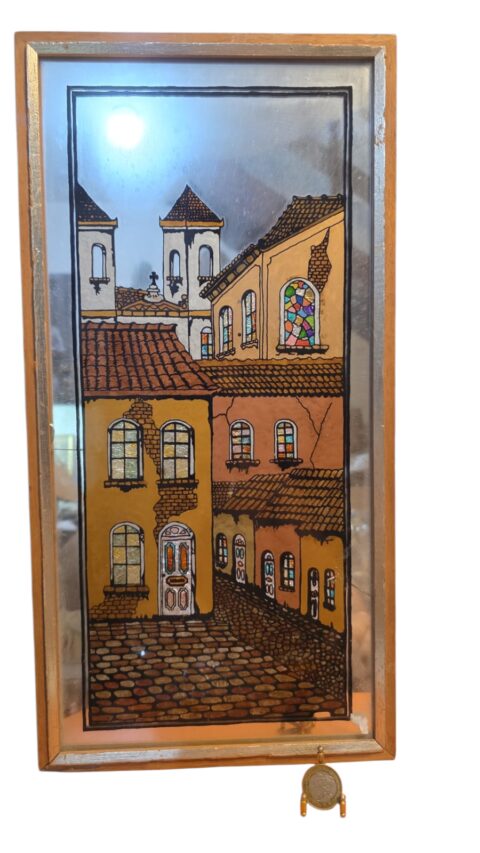 Quadro espelho, bela arte feita a mão