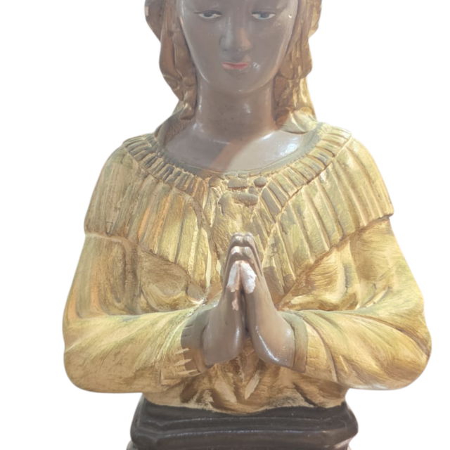 Busto sacro de gesso