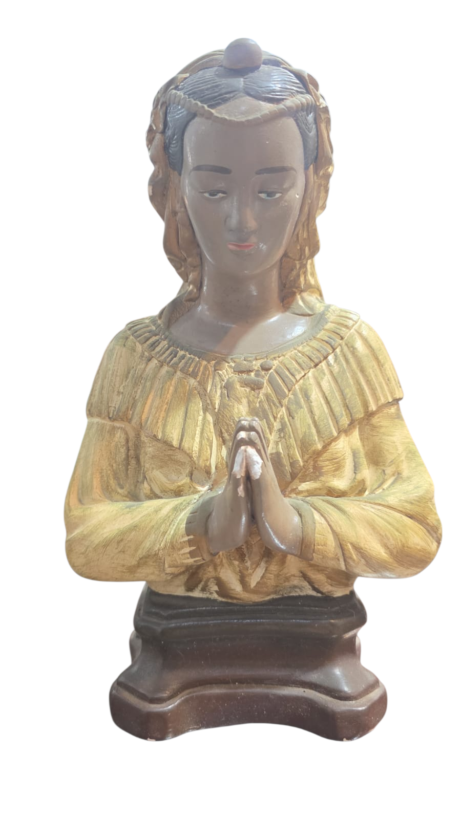 Busto sacro de gesso