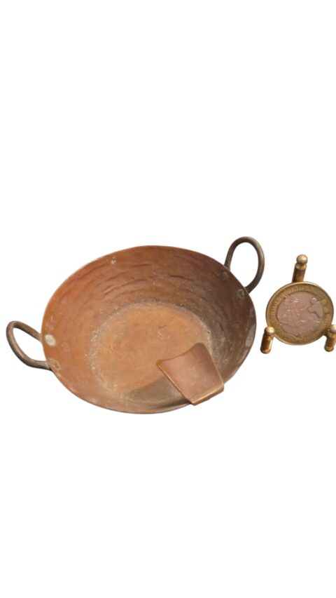 Cinzeiro decorativo de cobre