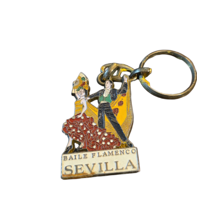 Belo chaveiro espanhol