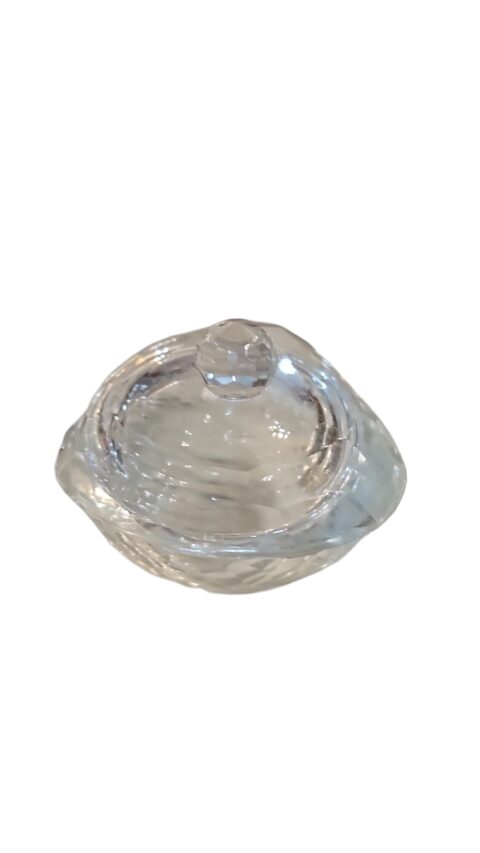 Elegante potiche de cristal