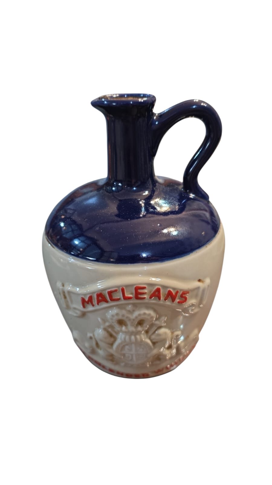 Antiga garrafa Ceramarte de whisky lacrada