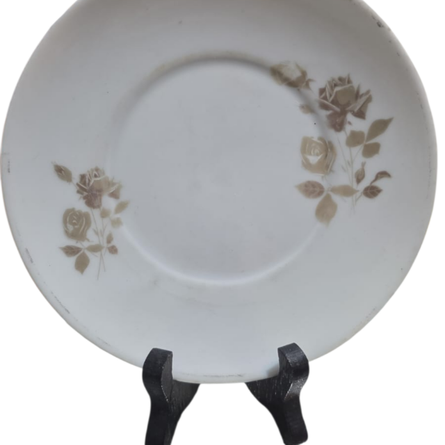 Pires de chá ou prato de pão porcelana Renner