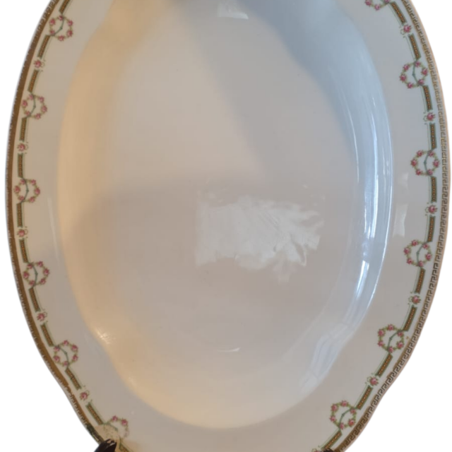 rande travessa porcelana francesa Limoges