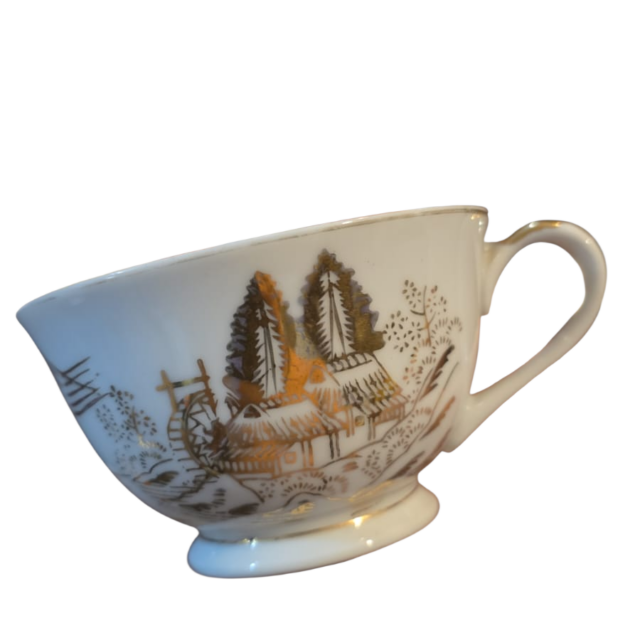 Xícara de chá porcelana japonesa