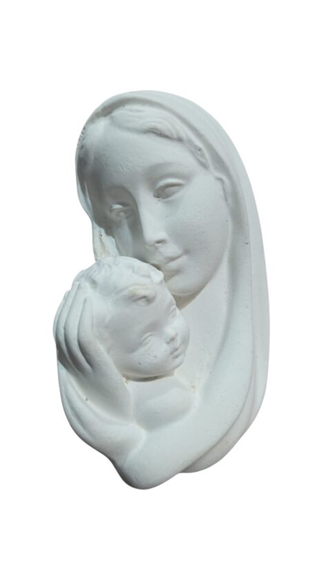 Arte sacra de gesso, para pendurar