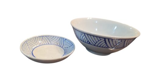 Par de bowls de porcelana oriental