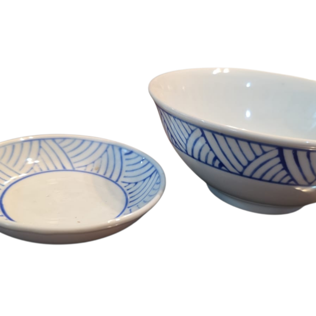 Par de bowls de porcelana oriental