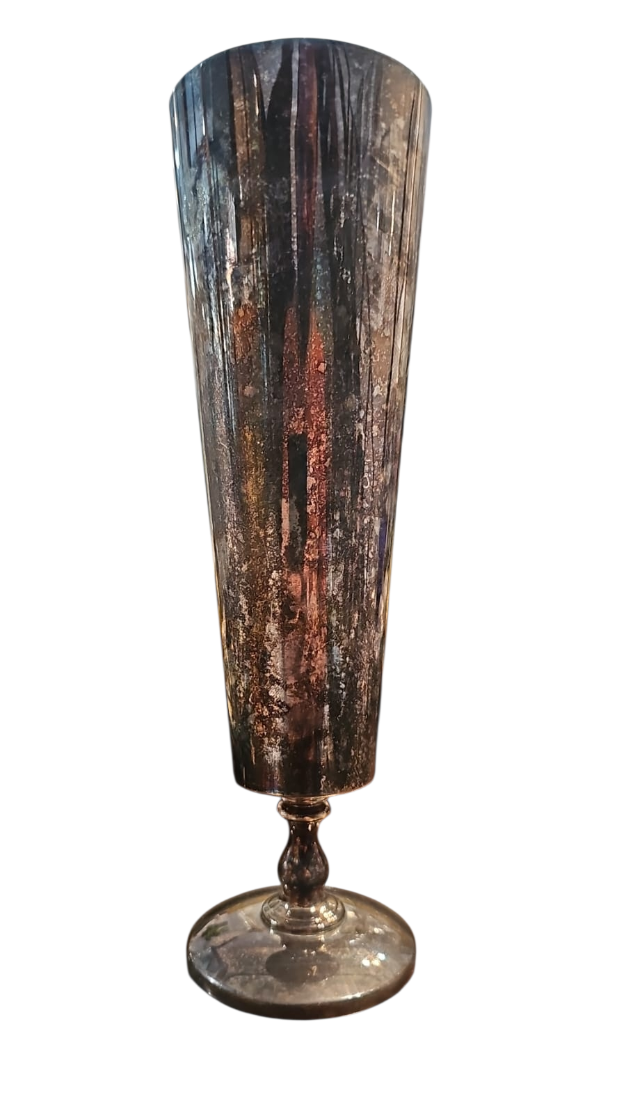 Elegante floreira Eberle espessurada prata