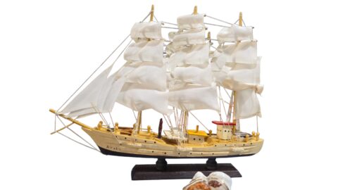Belíssimo barco artesanal de Aruba, Caribe