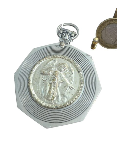 Antigo sacro de pendurar Anjo da Guarda