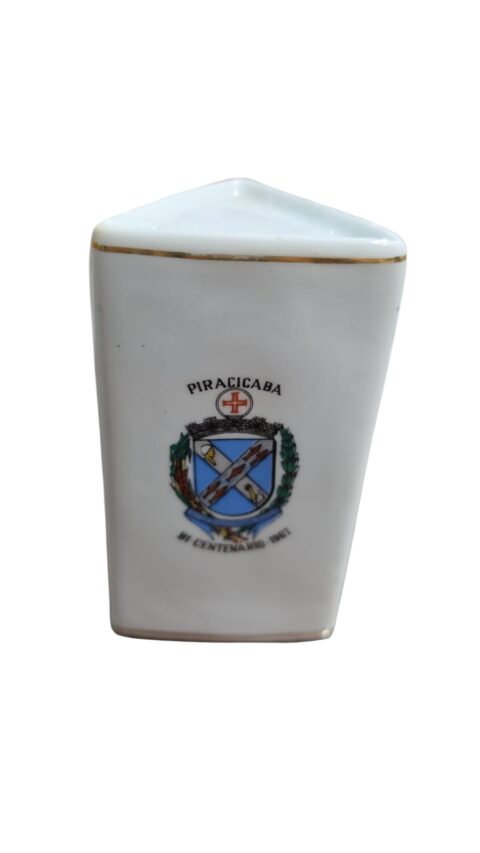 Antigo paliteiro porcelana Schmidt, década de 60