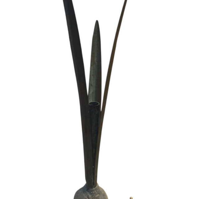 Antigo e elegante Solifleur de metal
