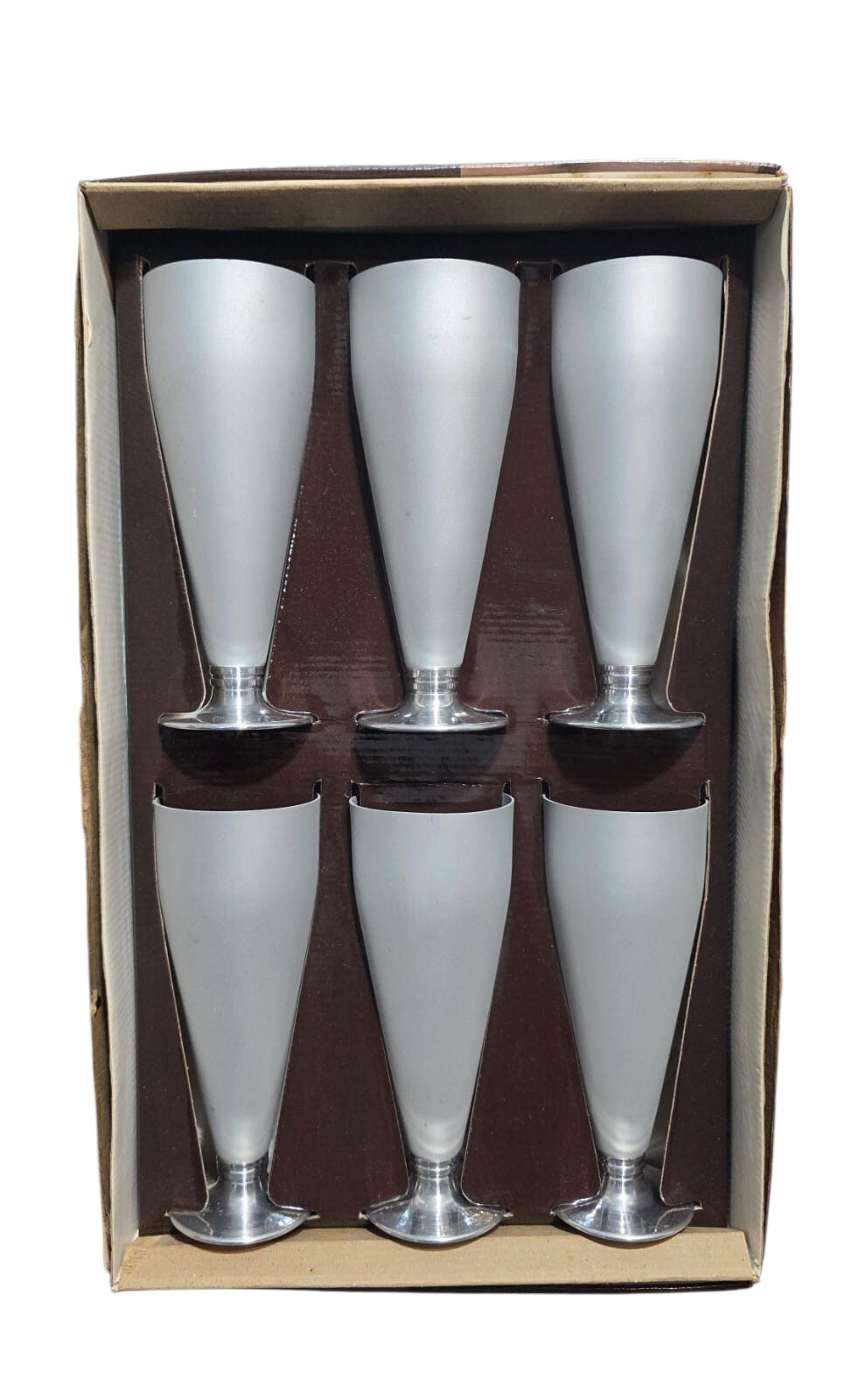 Conjunto de copos de Chopp em metal