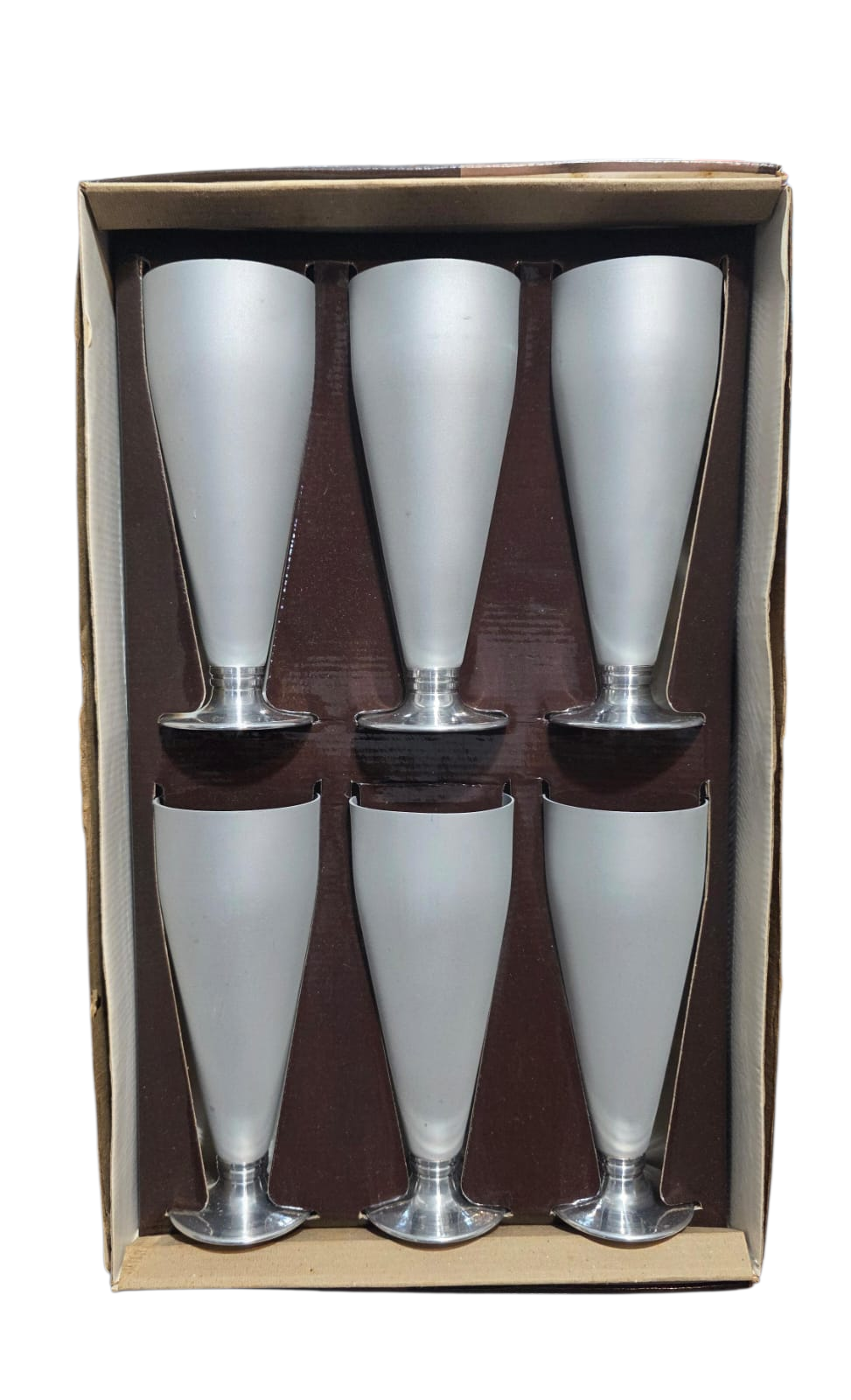 Conjunto de copos de Chopp em metal