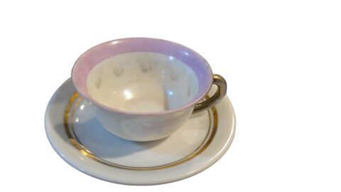 Antiga xícara de porcelana São Caetano