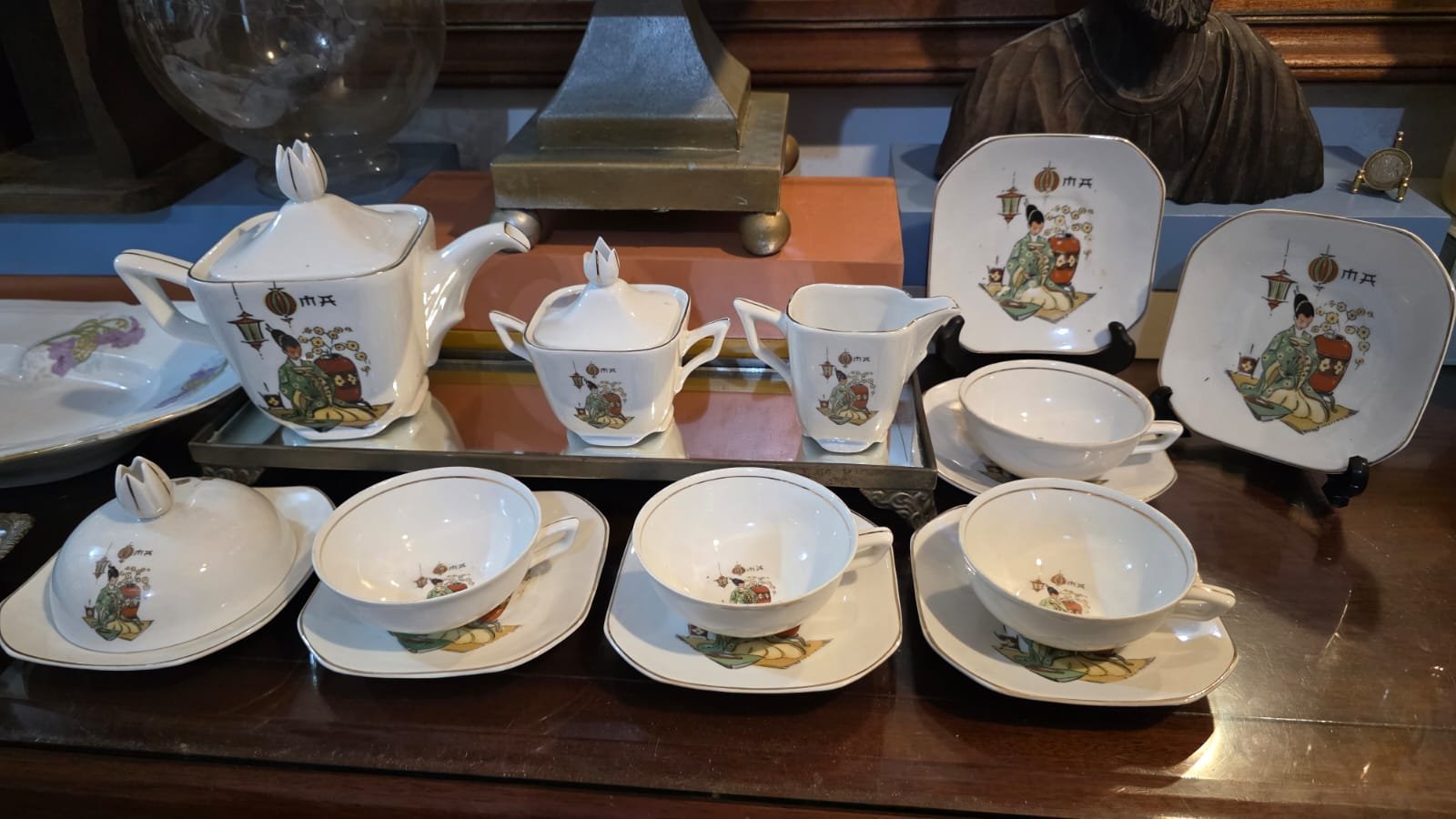 Conjunto em porcelana condessa - Imagem 2