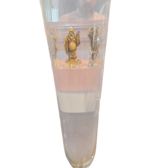 Grande tulipa de cristal