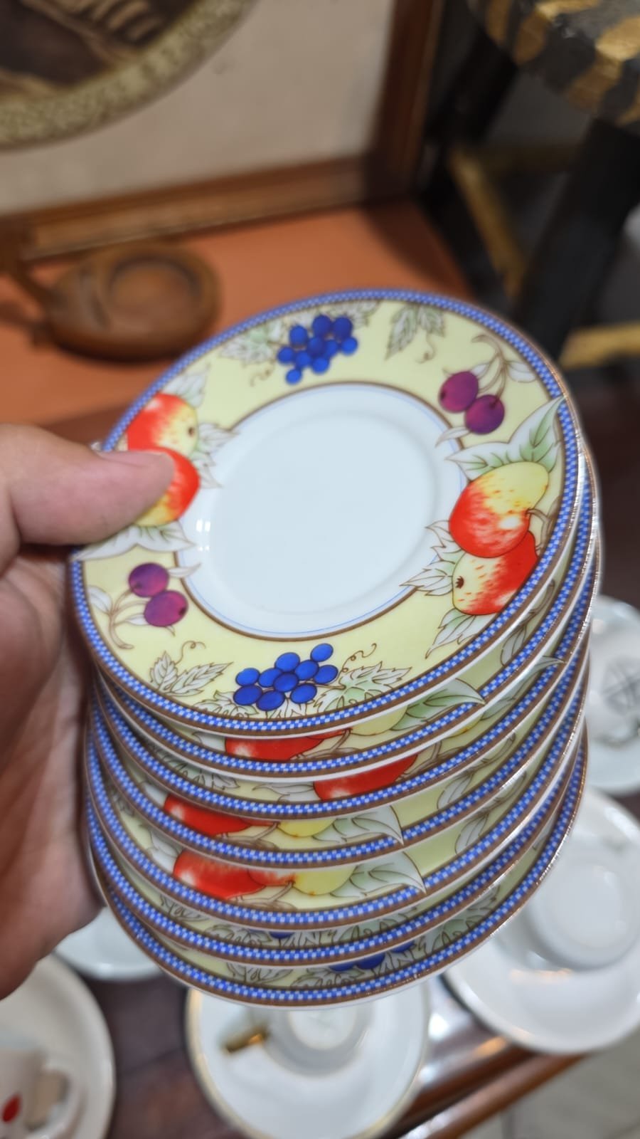 Pires de café em porcelana. (valor unitário) - Imagem 2