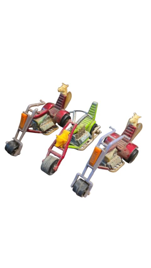 Raros triciclos Vintage Matchbox Lesney Chopper, década de 70