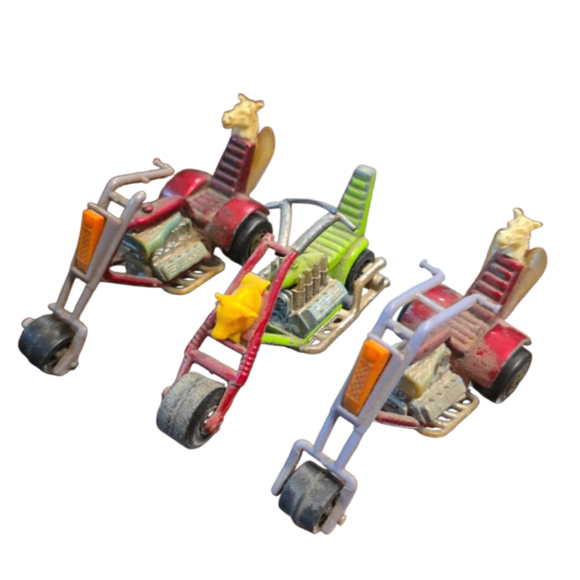 Raros triciclos Vintage Matchbox Lesney Chopper, década de 70