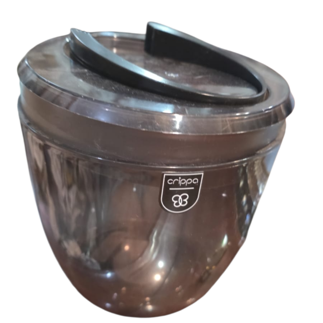 Balde de gelo em acrílico fumê