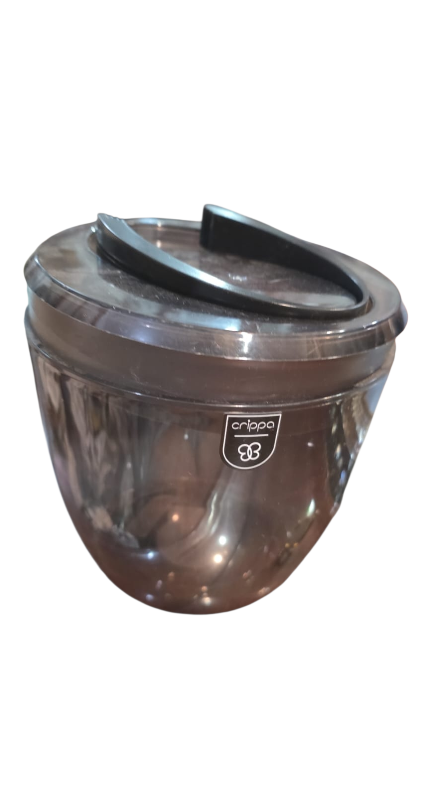Balde de gelo em acrílico fumê