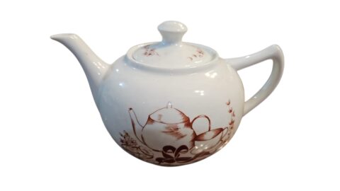 Antigo bule de porcelana da manufatura Germer