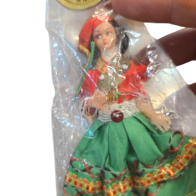 Antiga boneca lacrada