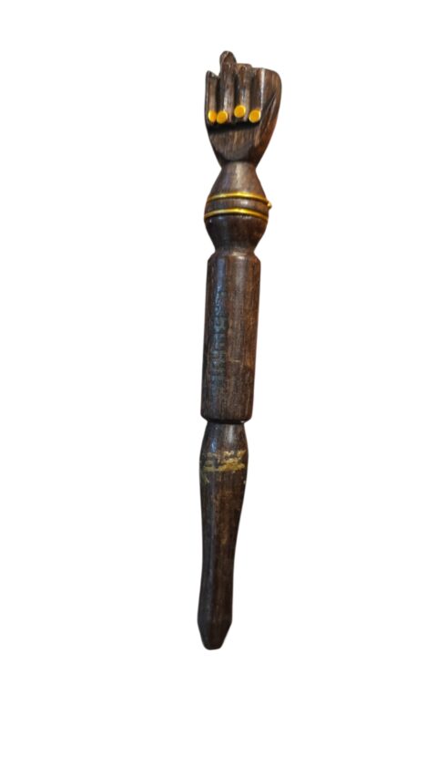 Caneta de madeira figa