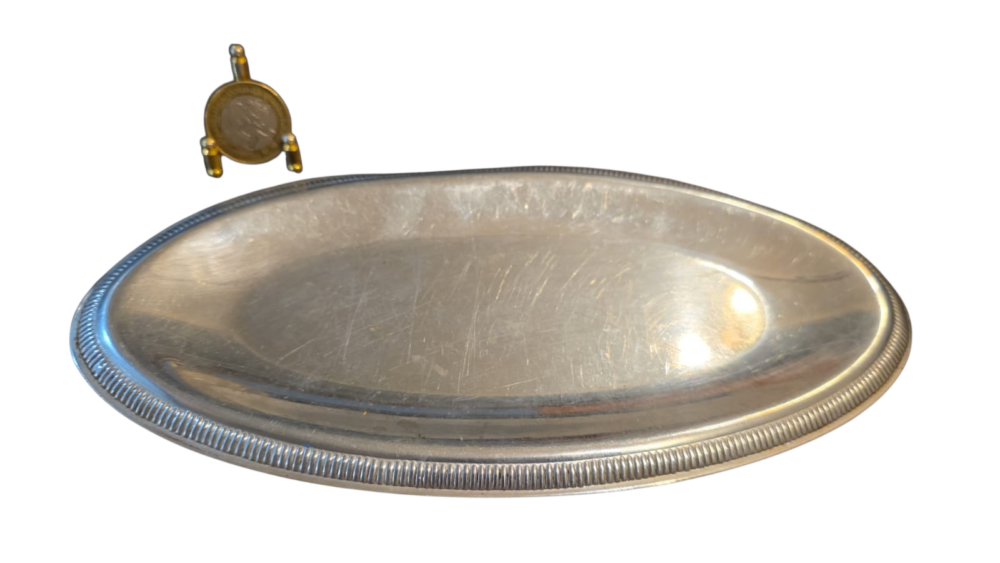 Bandeja galheteiro inox