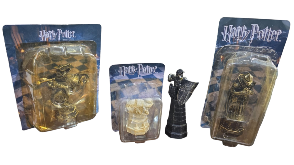 Conjunto de colecionáveis Harry Potter