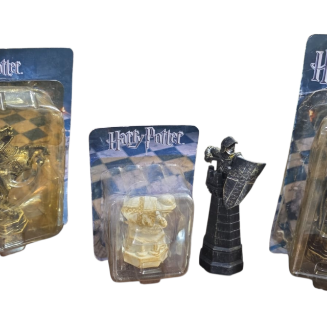 Conjunto de colecionáveis Harry Potter