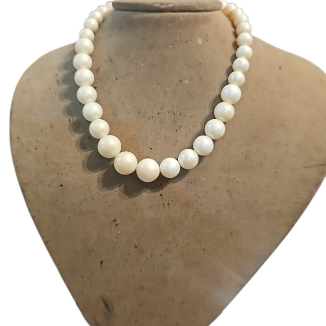 Elegante colar de pérola