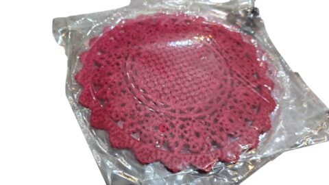 Descansos de silicone lacrados. (valor unitário)