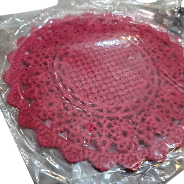Descansos de silicone lacrados. (valor unitário)