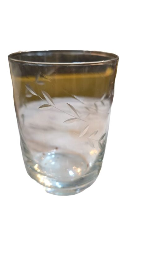 Copo de cristal, lapidações vegetalistas