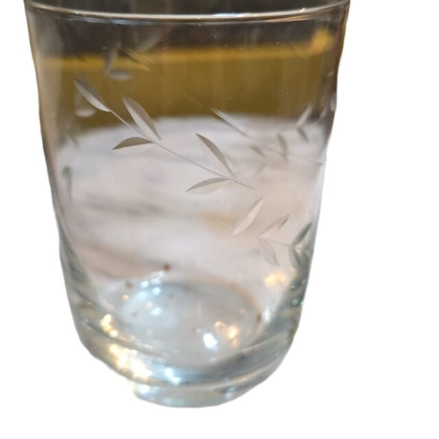Copo de cristal, lapidações vegetalistas