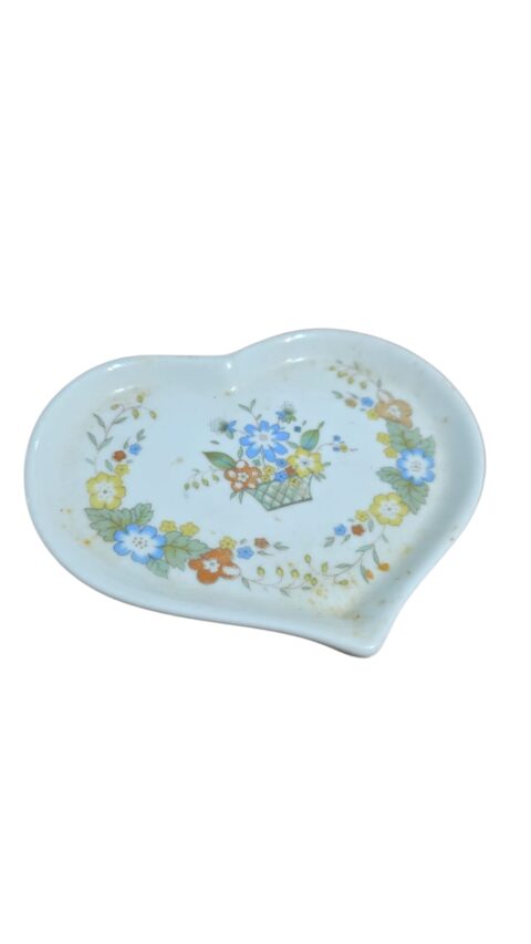 Pinga joias porcelana Schmidt, motivos florais